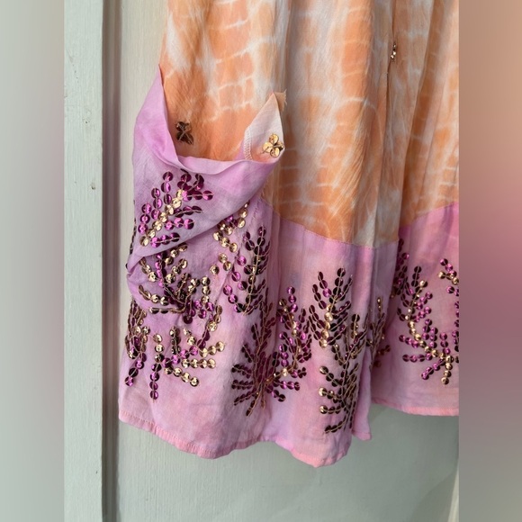 Juliet Dunn Sequin Mini Dress Beach OS - Picture 5 of 9